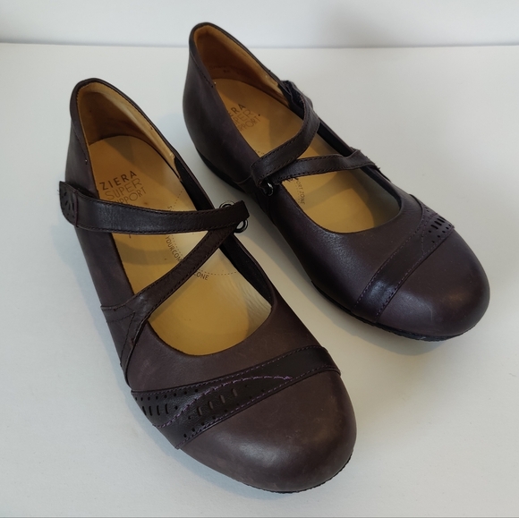 Ziera Shoes - Ziera XRAY-M Mary Jane Shoes In Purple